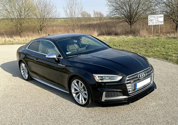 śląskie Audi S5 cena 159999 przebieg: 94000, rok produkcji 2018 z Ropczyce